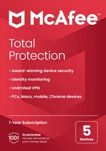 McAfee Total Protection 5 Geräte