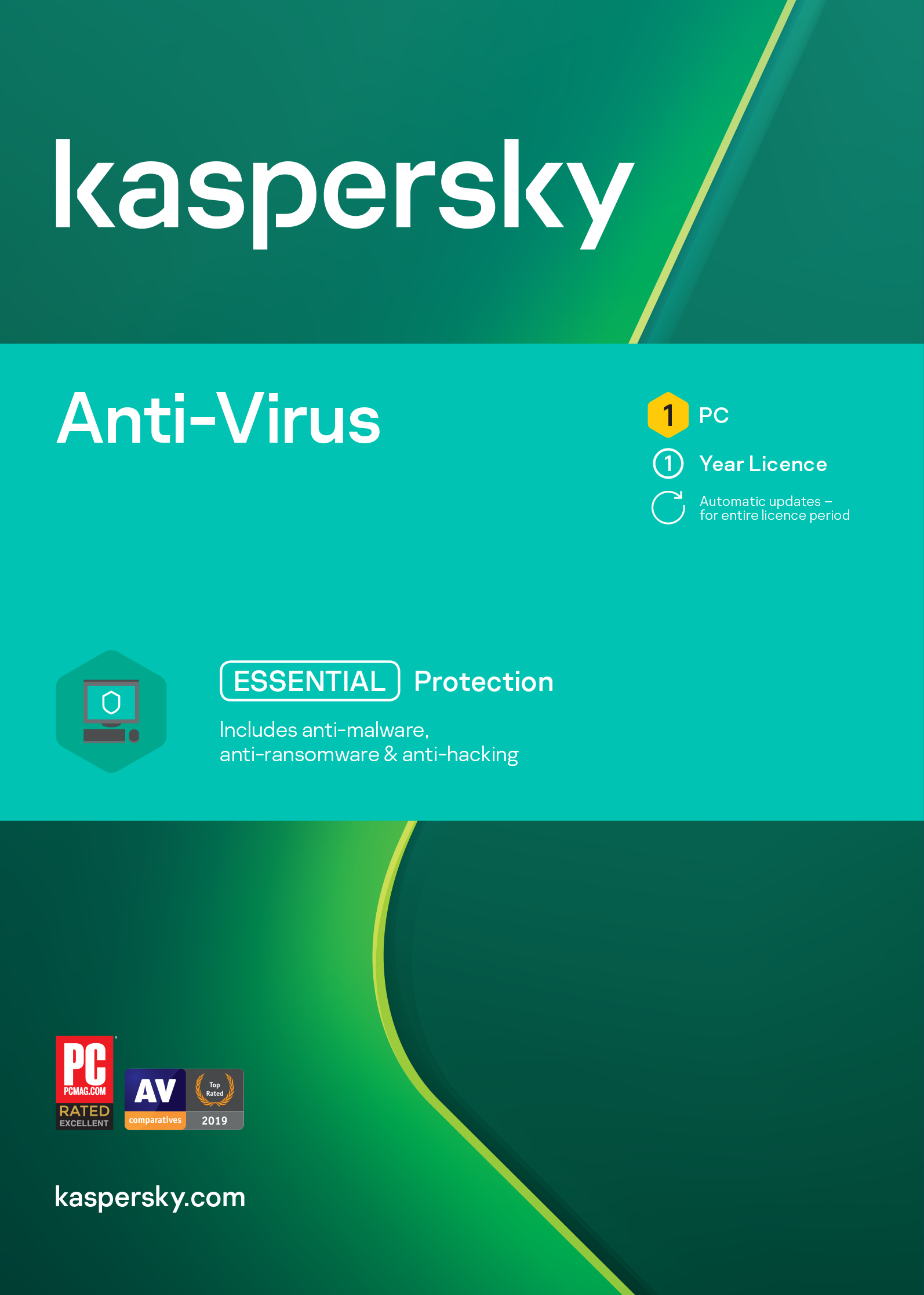 Kaspersky Anti-Virus 1 apparaat