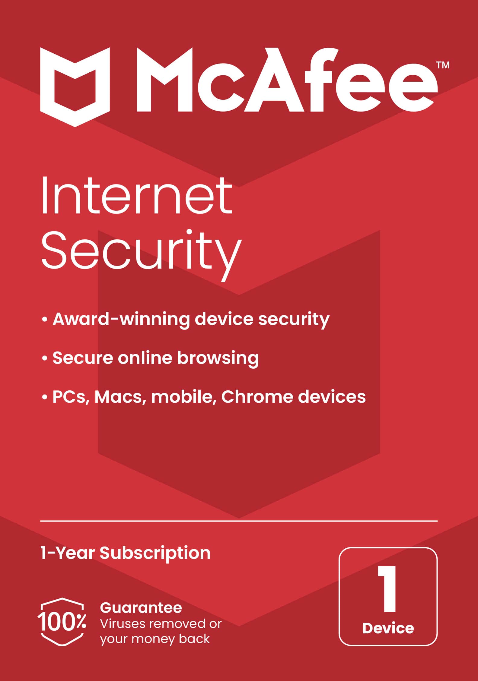 McAfee Internet Security 1 appareil