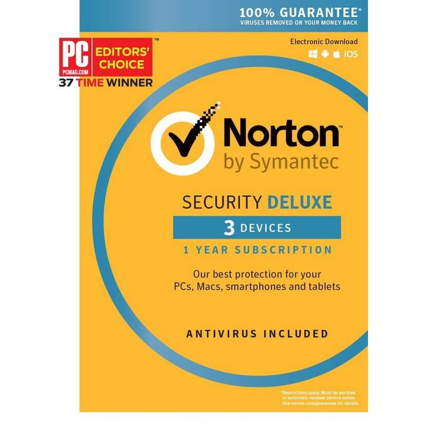 Norton 360 Deluxe 3 toestellen