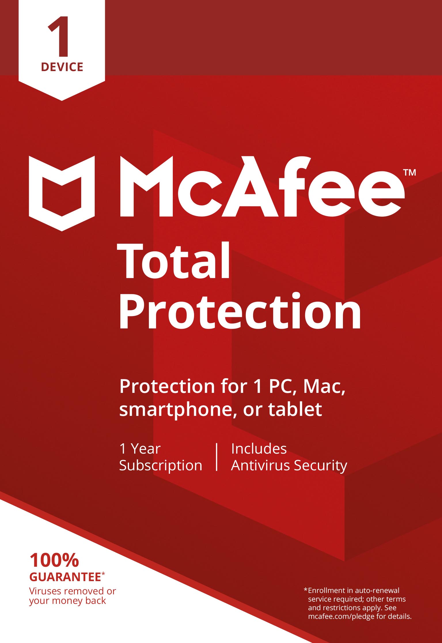 McAfee Total Protection 1 apparaat