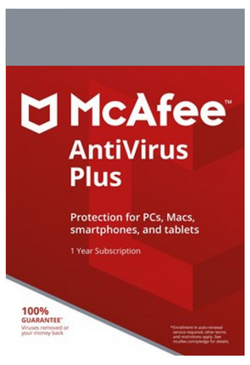 McAfee Antivirus Plus 1 device