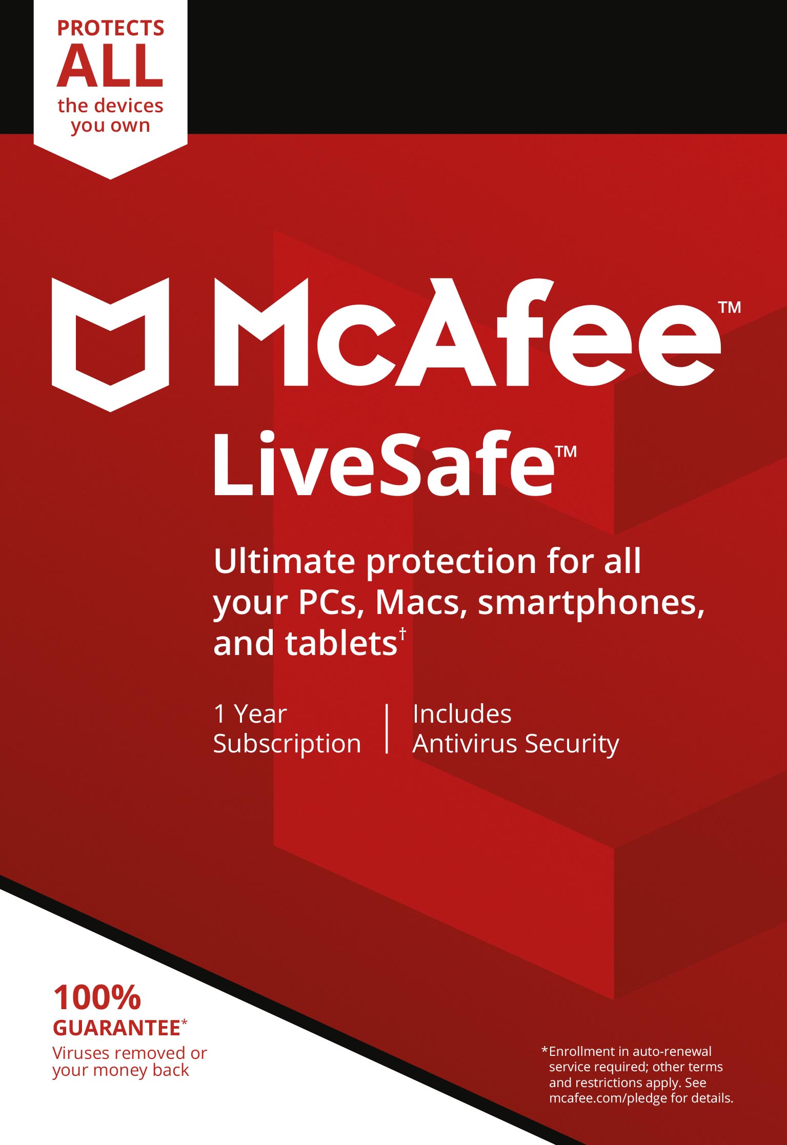 McAfee LiveSafe 25 devices