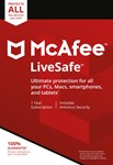 McAfee LiveSafe 25 geräte