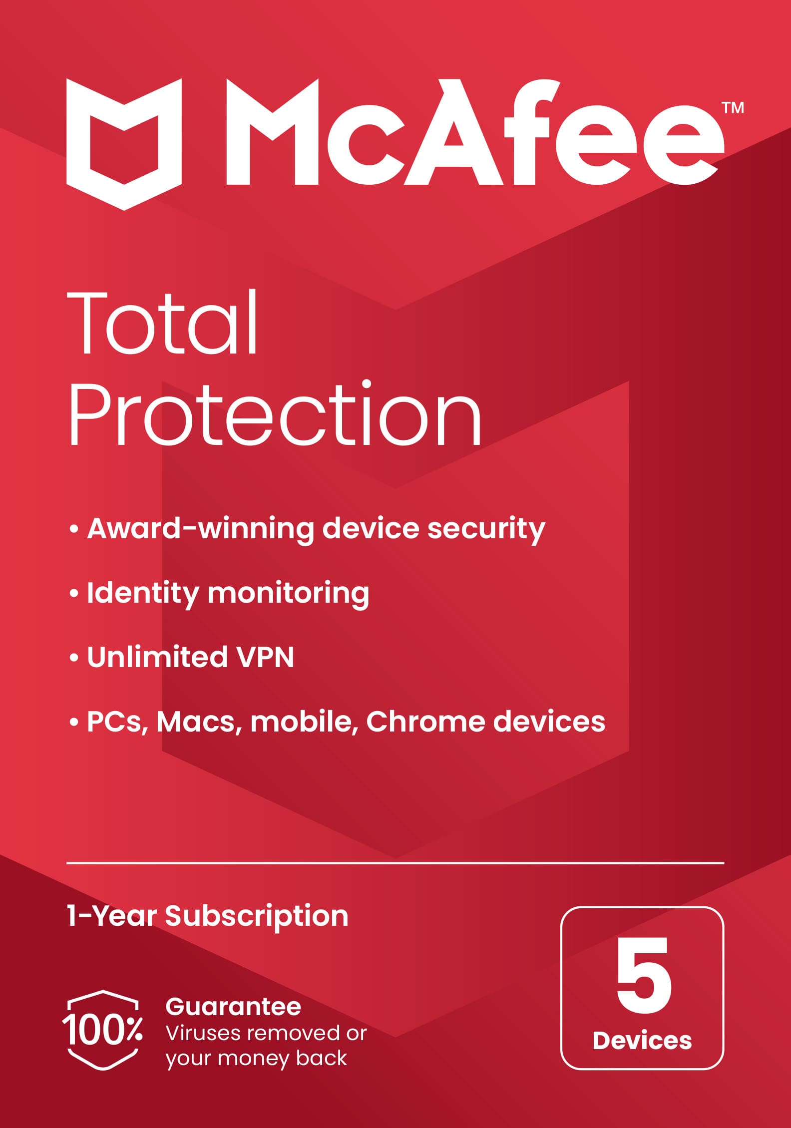 McAfee Total Protection 5 apparaten