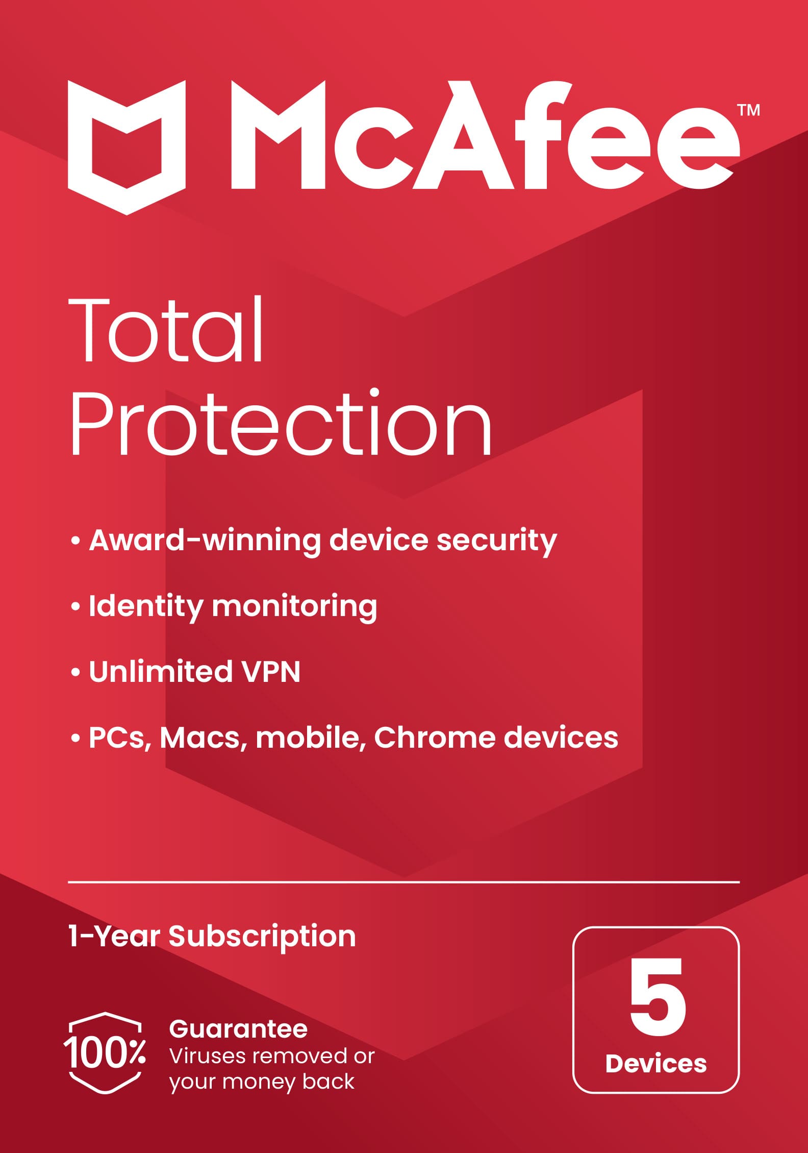 McAfee Total Protection 5 appareils