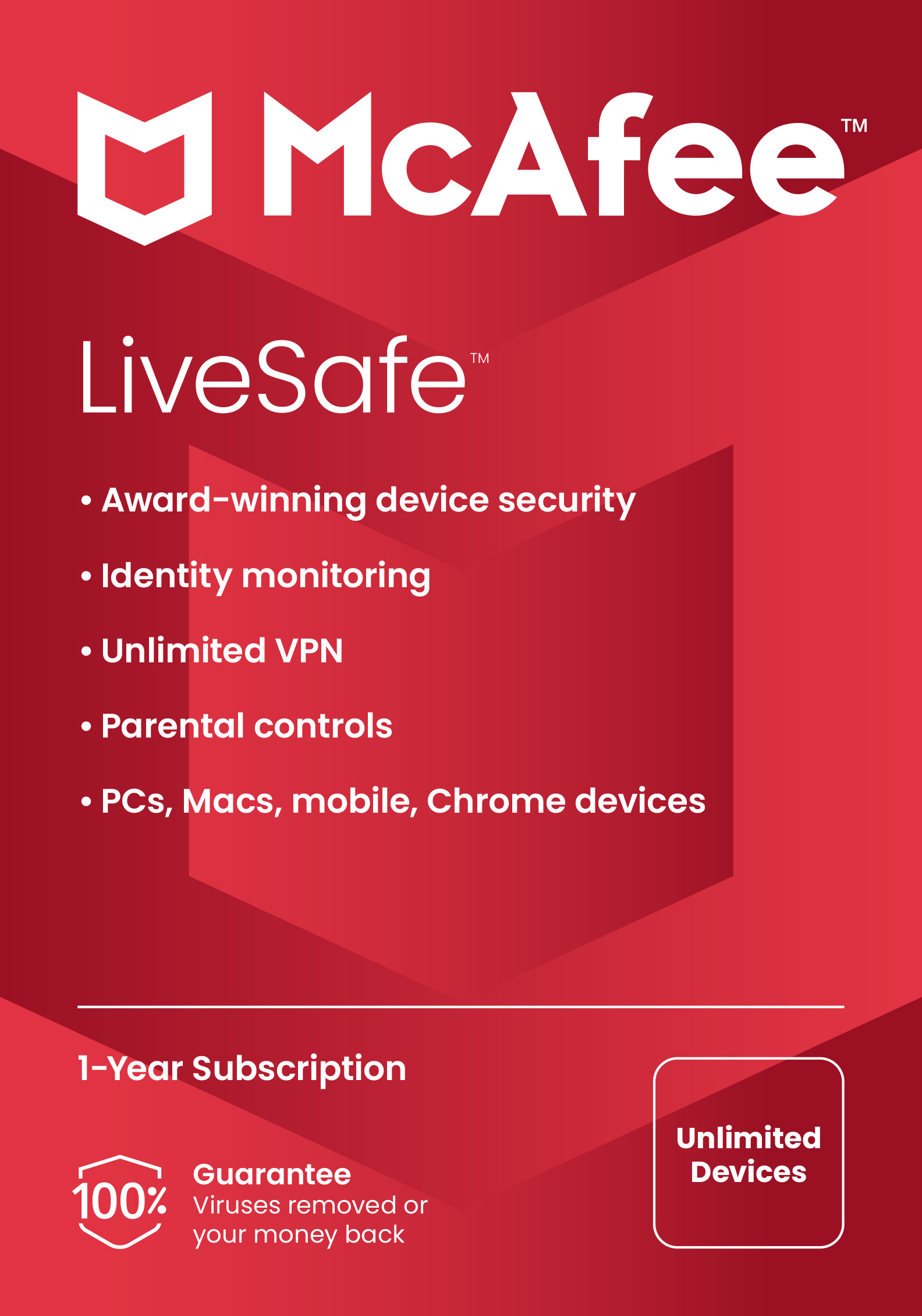 McAfee LiveSafe 25 geräte